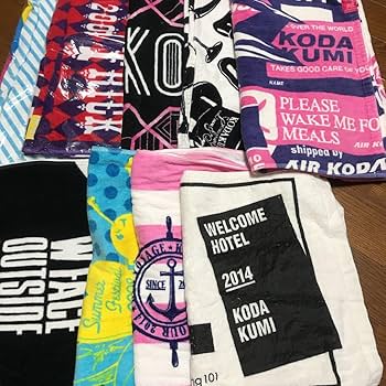 (38) 倖田來未 15周年 KXVK スポーツタオル 黒白 倖田組 38) 倖田來未 15周年 KXVK スポーツタオル 黒白 倖田組 Koda